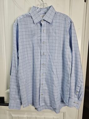 Lorenzo Uomo Perfect Fashion Shirt Regular Fit Size 16 34/35